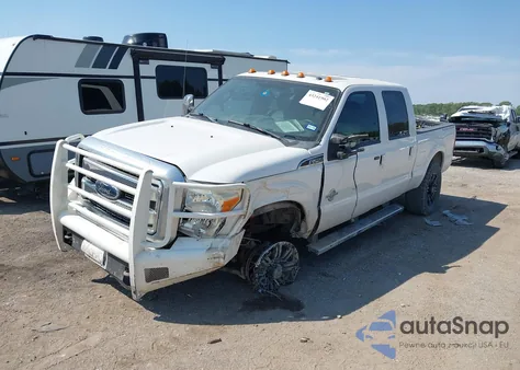 2015 Ford F-250 Lariat from USA, damaged, VIN 1FT7W2BT4FEC51387